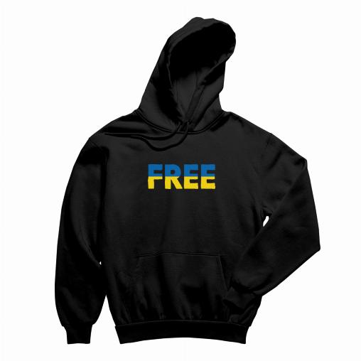 Free Ukraina bluza meska kaptur 2.0