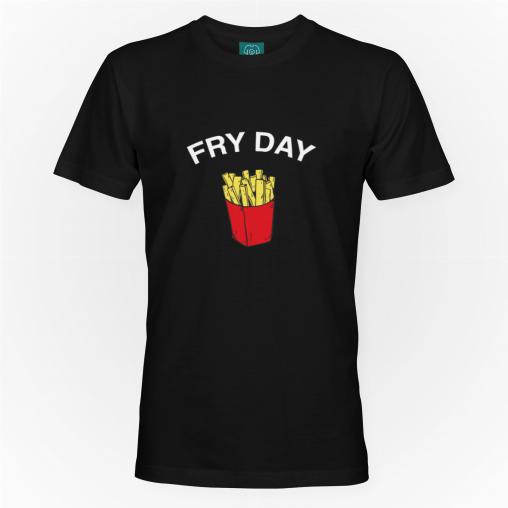 Fry Day jasne koszulka męska