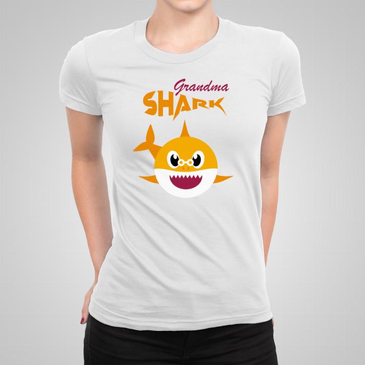 Grandma Shark 1 koszulka damska