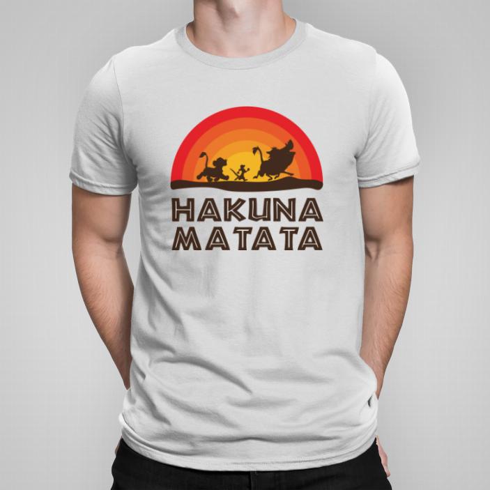 Hakuna Matata White koszulka męska