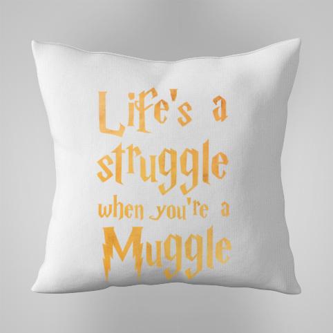 Harry Potter struggle muggle poduszka