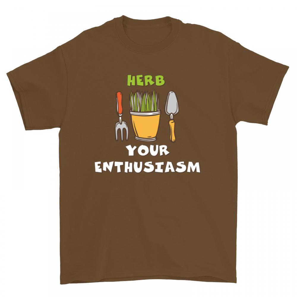 Herb Your Enthusiasm koszulka męska