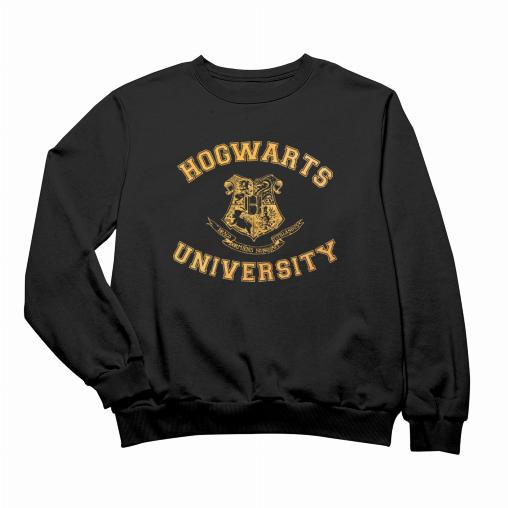 Hogwarts University gold bluza damska b kap 2.0