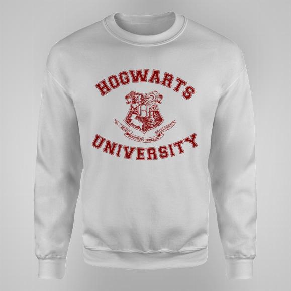 Hogwarts University Red bluza męska bez kaptura