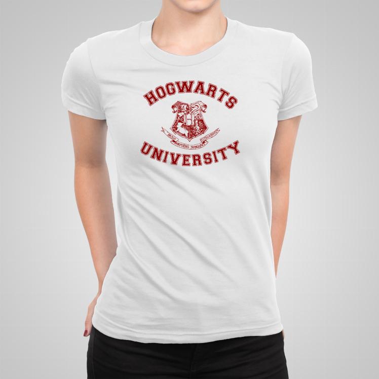 Hogwarts University Red koszulka damska