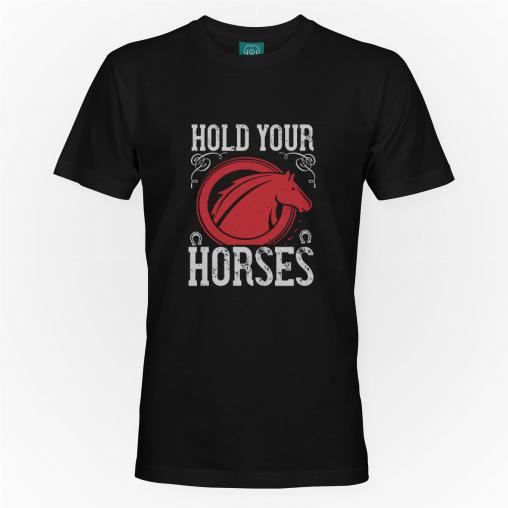Hold your horses 0001 koszulka męska