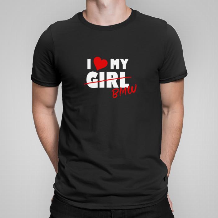 Koszulka męska - I love - IdeaShirt