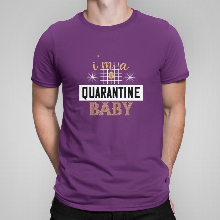 I’m quarantine baby koszulka męska