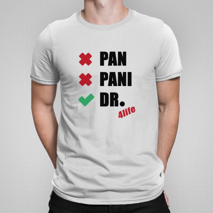 Jestem doktorem 4life koszulka męska