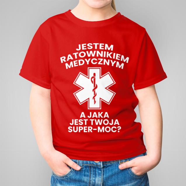 Jestem Ratownikiem Medycznym koszulka dziecięca