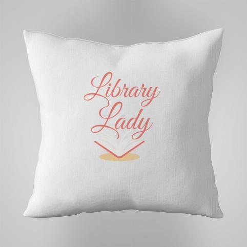 Library lady poduszka
