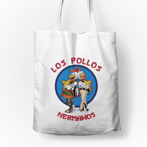 Los Pollos Hermanos Breaking Bad series torba bawełniana