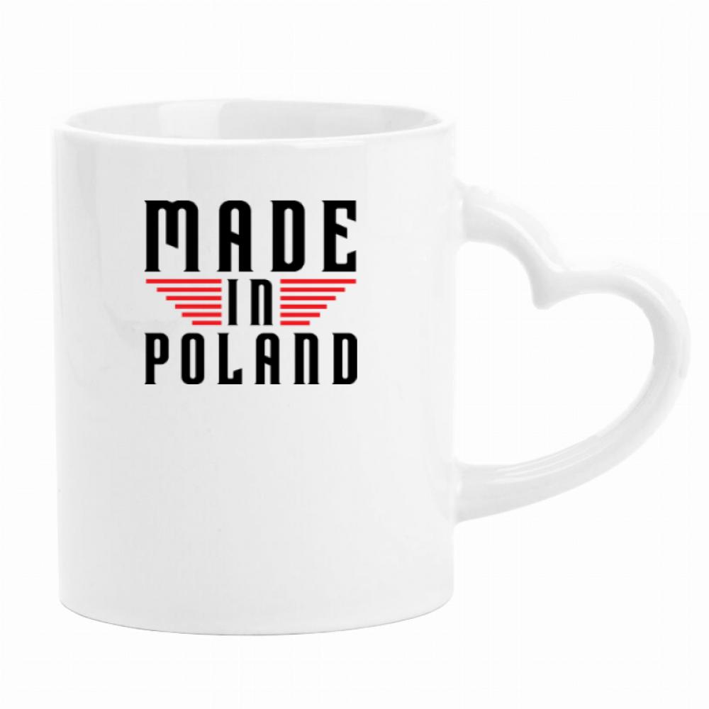 Made in Poland kubek walentynkowy