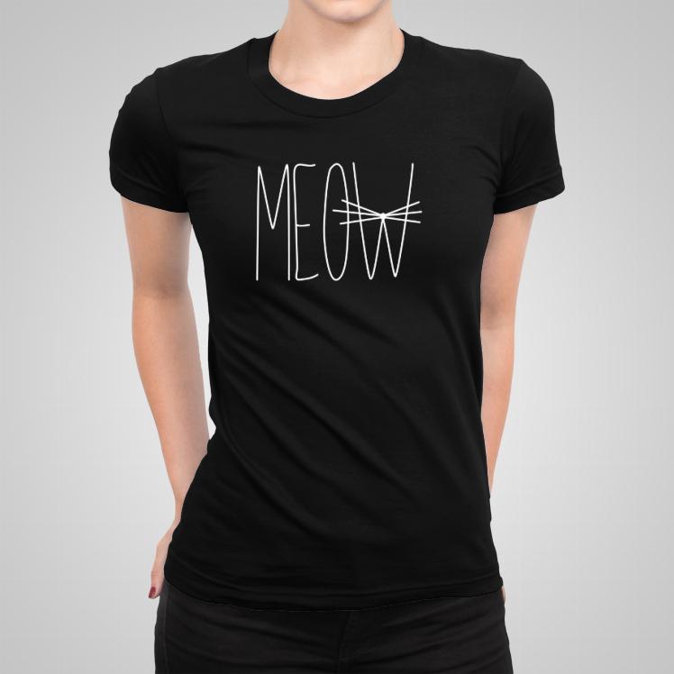 Meow koszulka damska