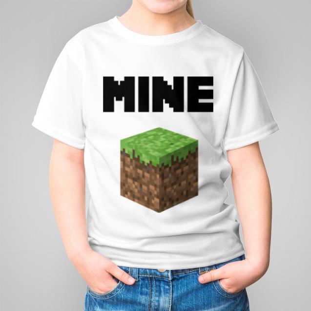 Mine Minecraft koszulka dziecięca