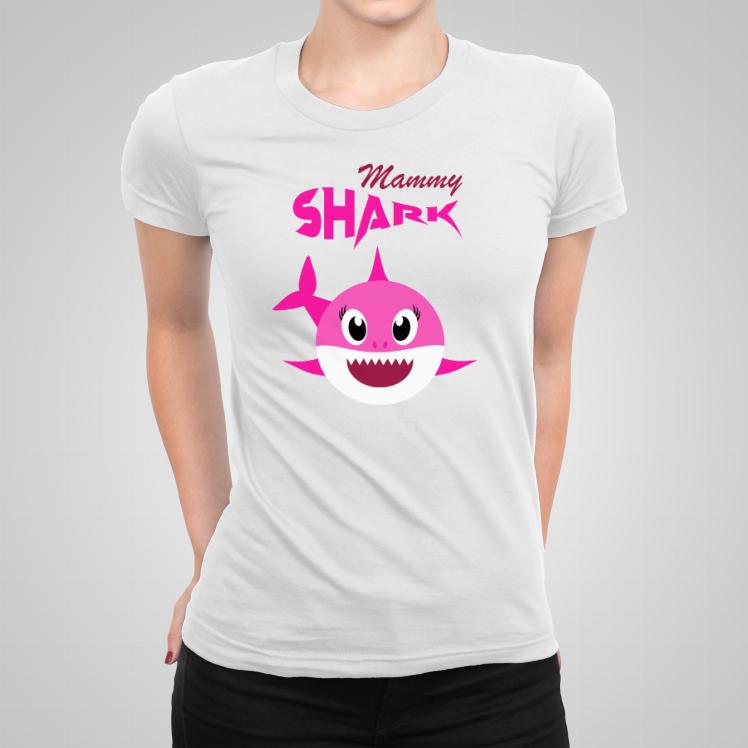 Mommy Shark 2 koszulka damska