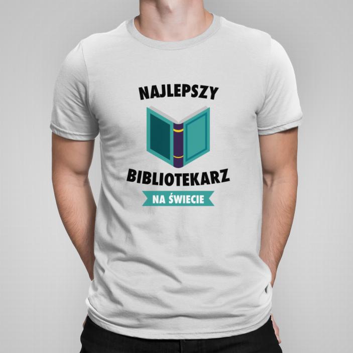 Najlepszy bibliotekarz koszulka męska