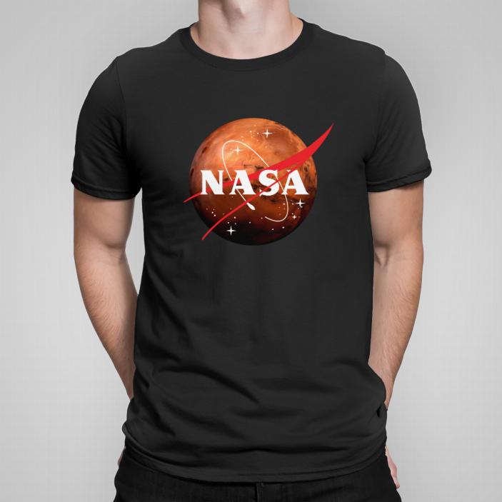 NASA Mars koszulka męska