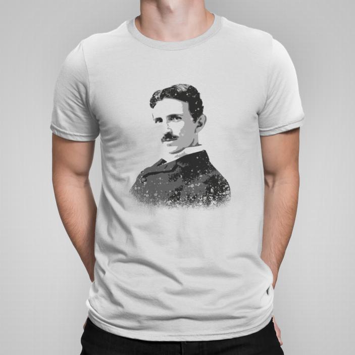 Nicola Tesla koszulka męska