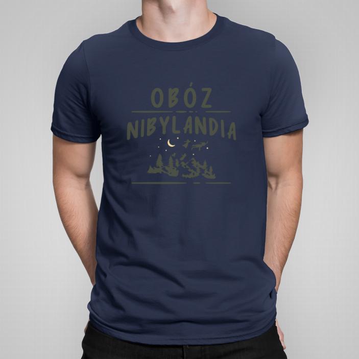 Obóz Nibylandia koszulka męska