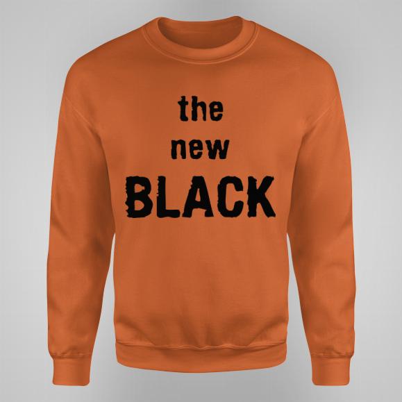 orange is the new black bluza męska bez kaptura