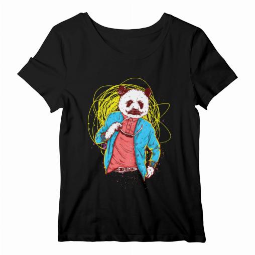 Panda Man koszulka damska 2.0