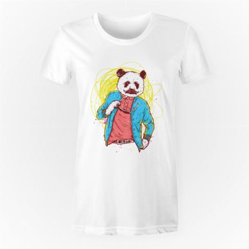 Panda Man koszulka damska economy