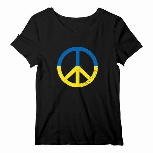 peace Ukraina koszulka damska 2.0