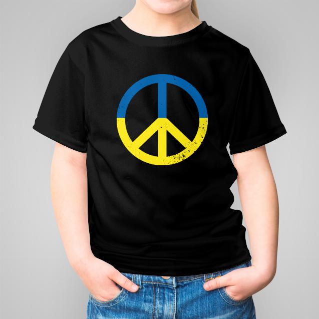 peace Ukraina koszulka dziecięca