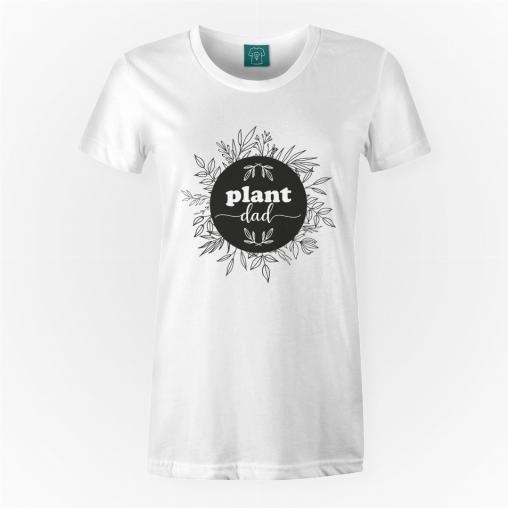 Plant Dad black koszulka damska