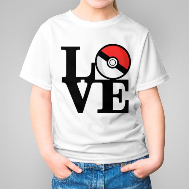Pokemon Love koszulka dziecięca
