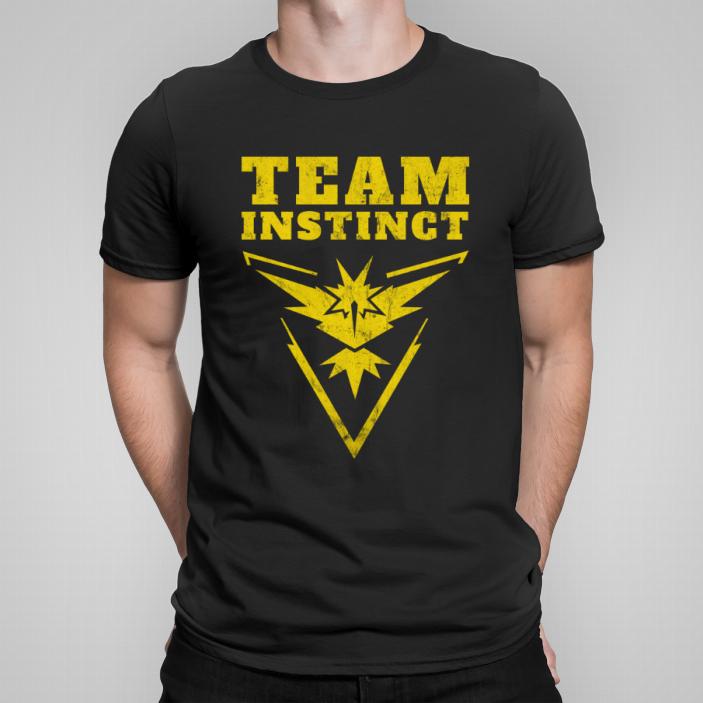 Pokemon Team Instinct koszulka męska