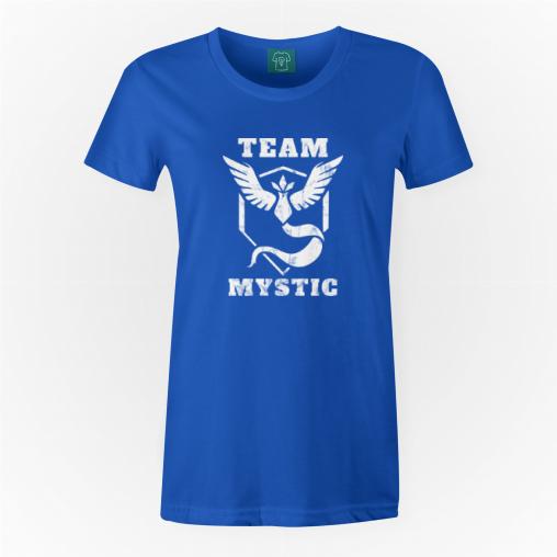 Pokemon Team Mystic białe koszulka damska