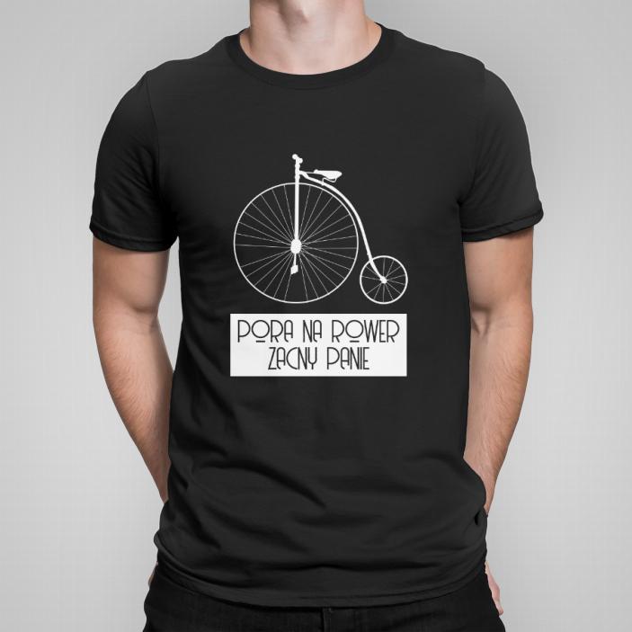 Pora na rower, zacny Panie 2 koszulka męska