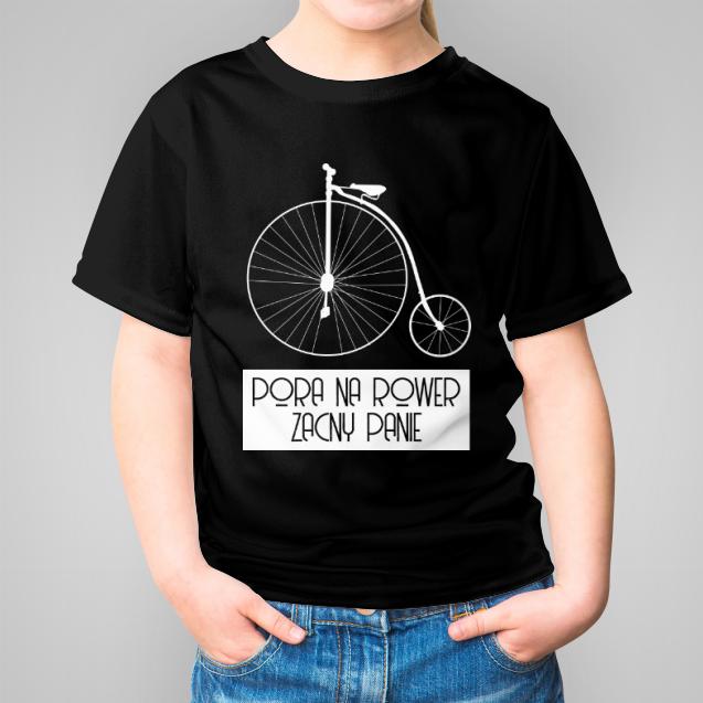 Pora na rower, zacny Panie 2 koszulka dziecięca
