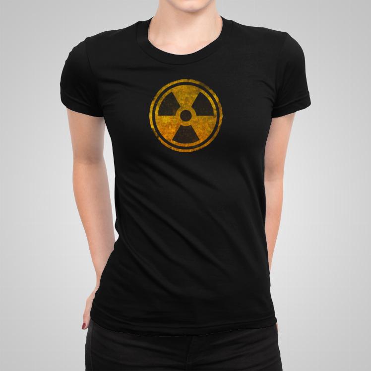 Radioaktywność koszulka damska