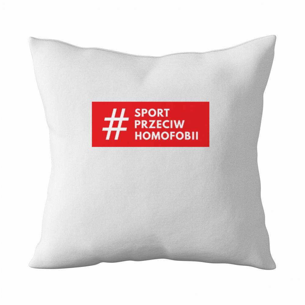Sport przeciw homofobii poduszka