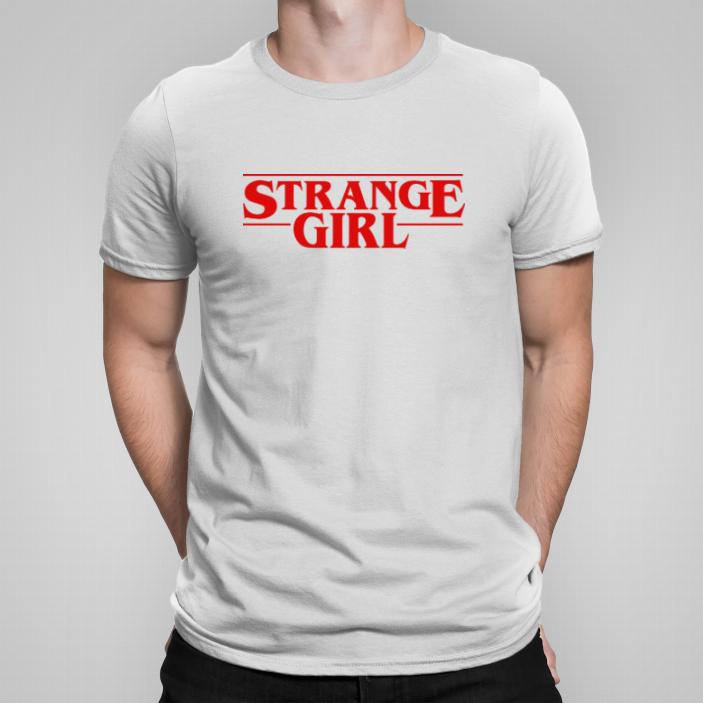 Strange Girl Stranger Things koszulka męska