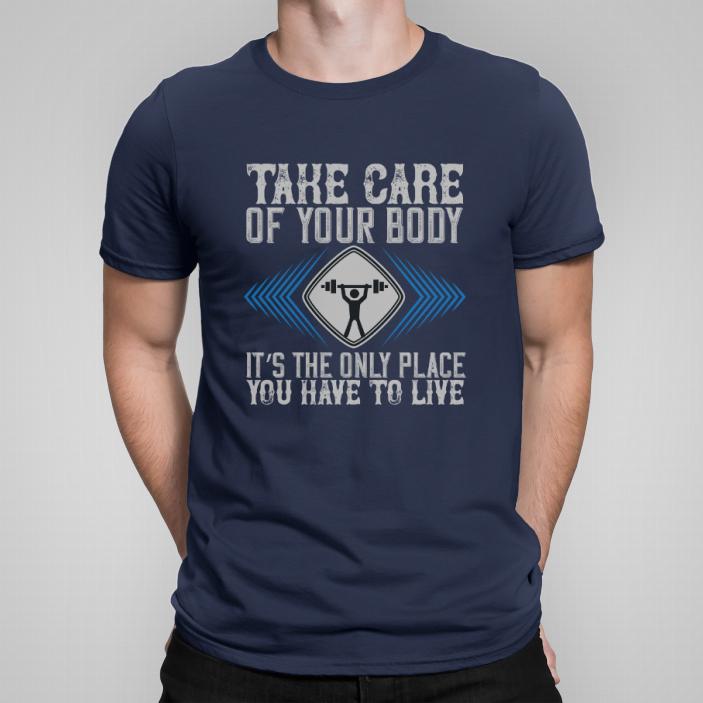 Take care of your body koszulka męska