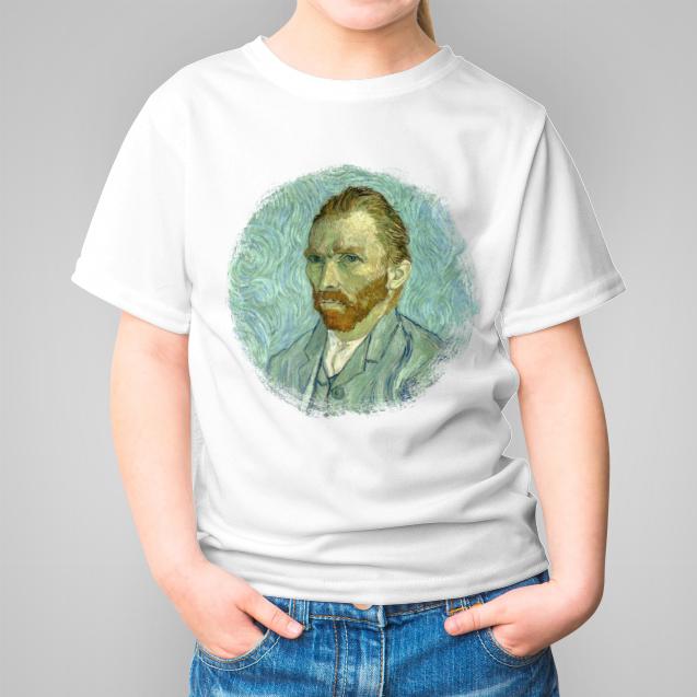 Vincent Van Gogh autoportret 2 koszulka dziecięca
