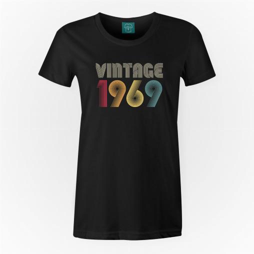 Vintage rok 1969 koszulka damska