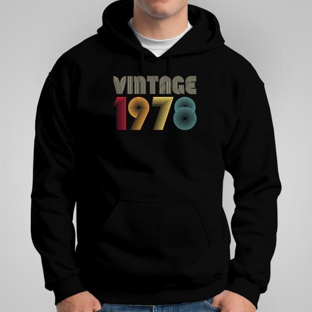 Vintage rok 1978 bluza męska