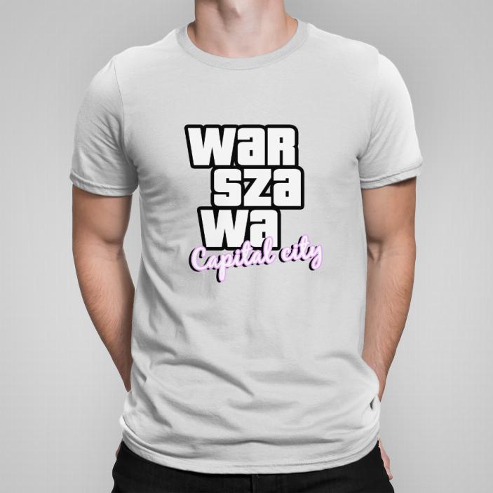 Warszawa Capital City koszulka męska