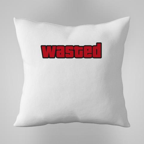 Wasted red GTA poduszka