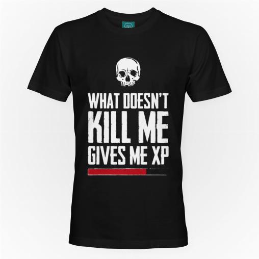 What doesn't kill me gives me exp koszulka męska