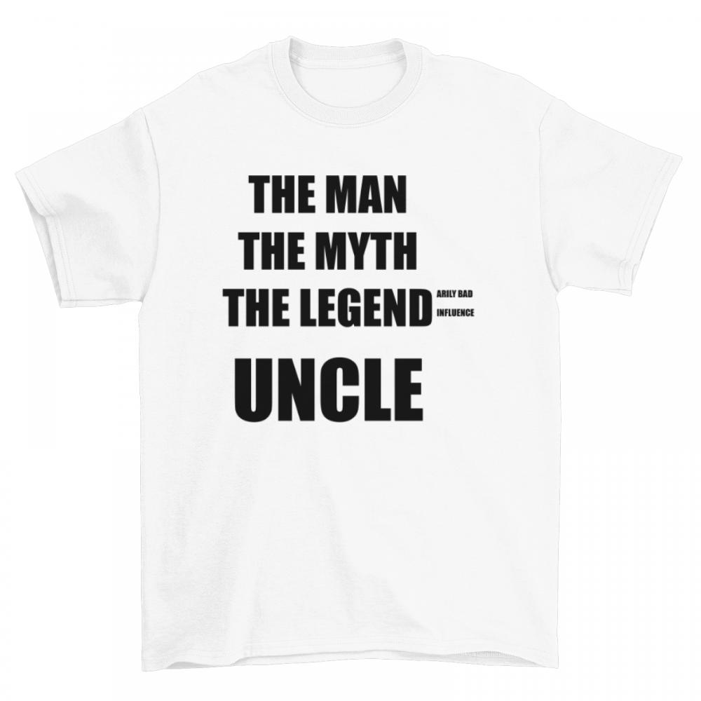 Wujek Mit i Legenda białe koszulka męska