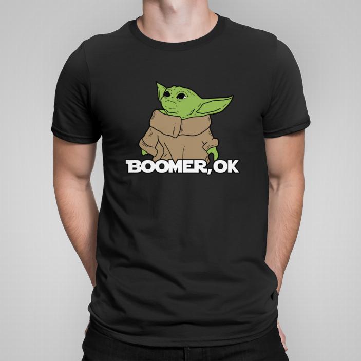 Yoda boomer koszulka męska